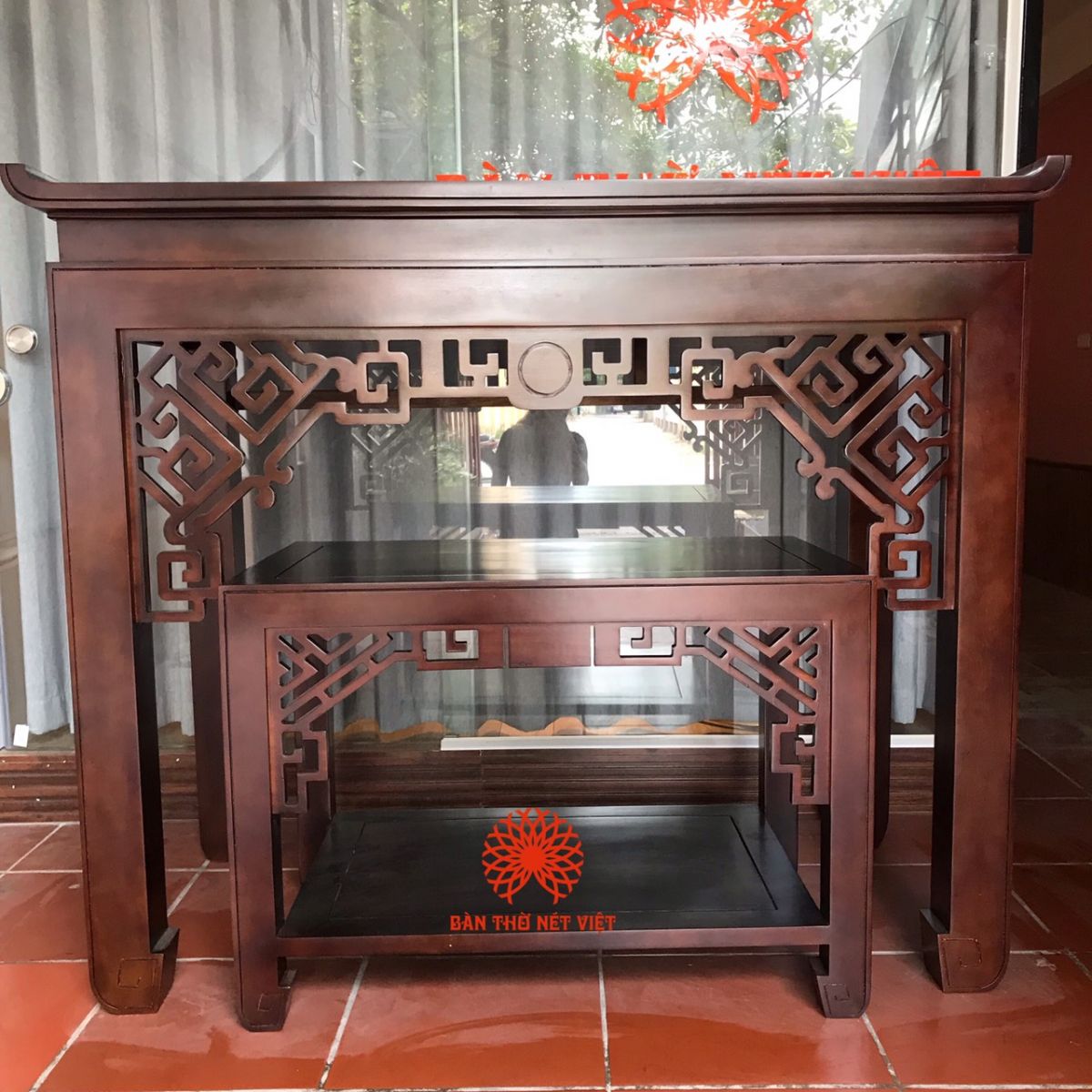 Bàn thờ gỗ mít